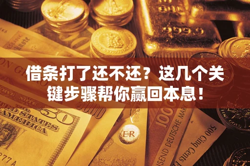 济南借条打了还不还？这几个关键步骤帮你赢回本息！