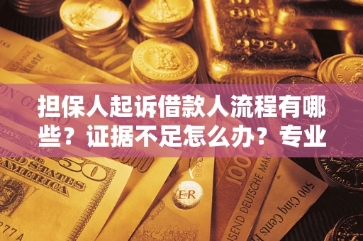 济南担保人起诉借款人流程有哪些？证据不足怎么办？专业律师解答