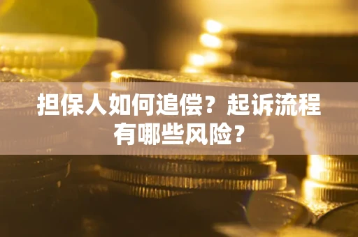 济南担保人如何追偿？起诉流程有哪些风险？