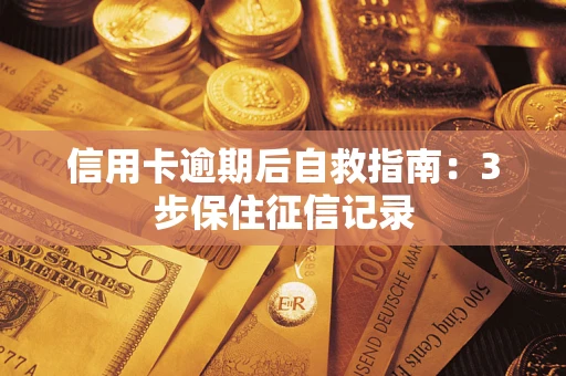 济南信用卡逾期后自救指南：3步保住征信记录