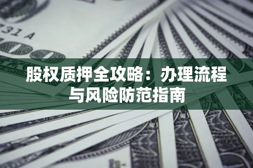 济南股权质押全攻略：办理流程与风险防范指南